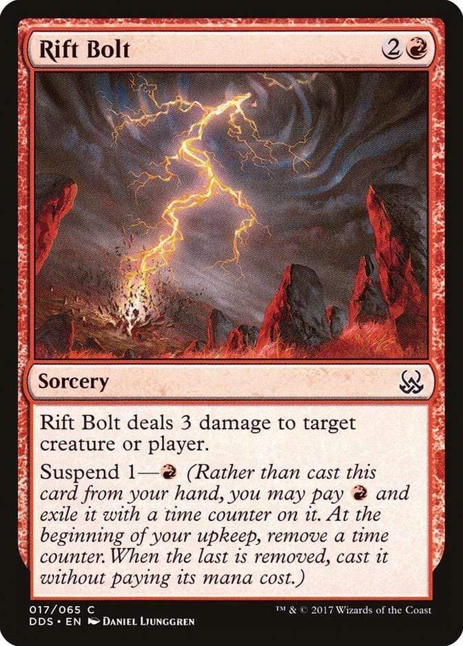 Magic: The Gathering MTG Single Rift Bolt [Duel Decks: Mind vs. Might]