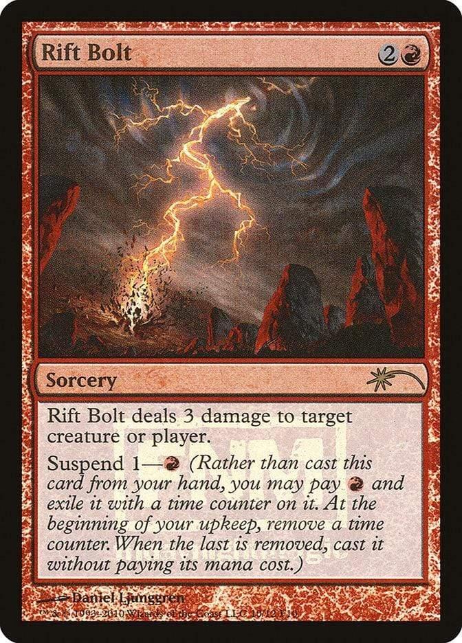 Magic: The Gathering MTG Single Rift Bolt [Friday Night Magic 2010]