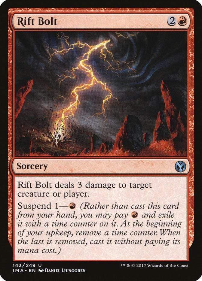 Magic: The Gathering MTG Single Rift Bolt [Iconic Masters]