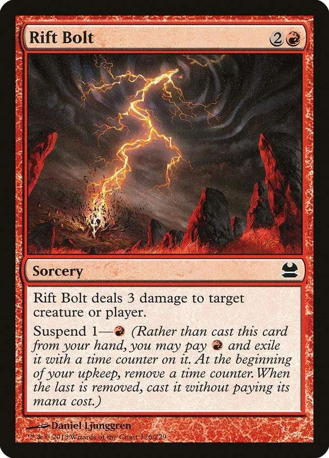 Magic: The Gathering MTG Single Rift Bolt [Modern Masters]