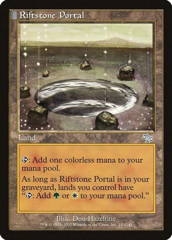 Magic: The Gathering MTG Single Riftstone Portal [Judgment]