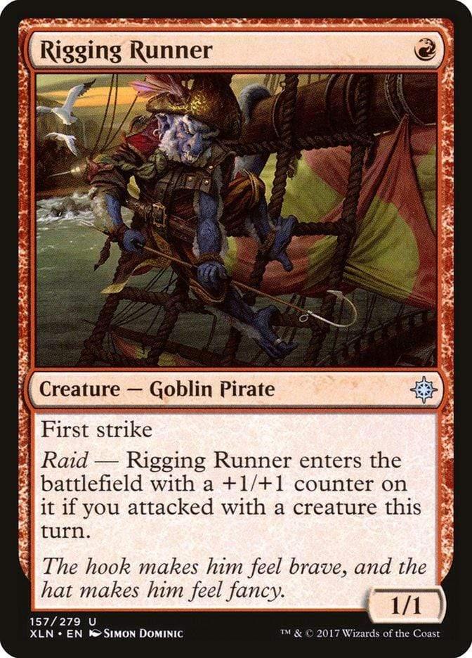 Magic: The Gathering MTG Single Rigging Runner [Ixalan]