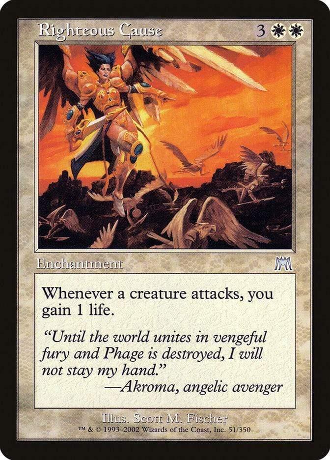 Magic: The Gathering MTG Single Righteous Cause [Onslaught]