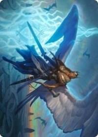 Magic: The Gathering MTG Single Righteous Valkyrie Art Card [Kaldheim: Art Series]