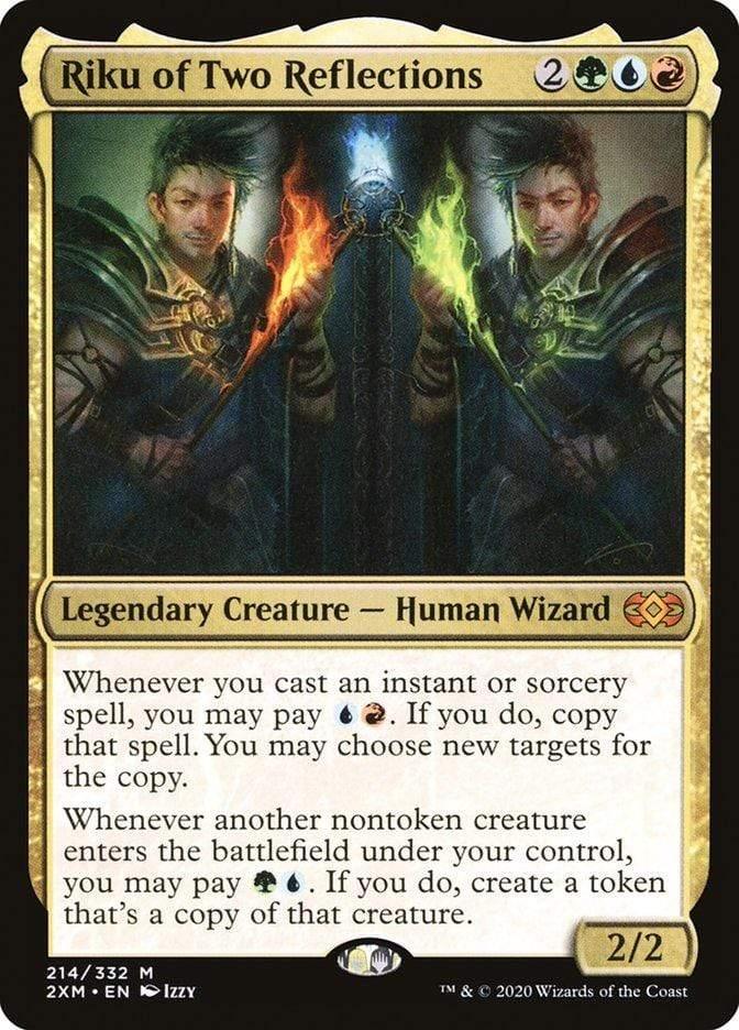 Magic: The Gathering MTG Single Riku of Two Reflections [Double Masters]