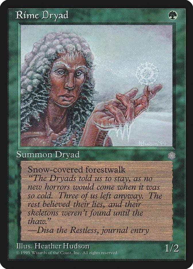 Magic: The Gathering MTG Single Rime Dryad [Ice Age]