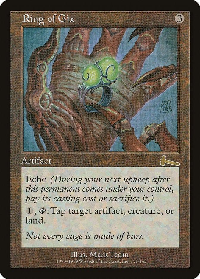 Magic: The Gathering MTG Single Ring of Gix [Urza's Legacy]