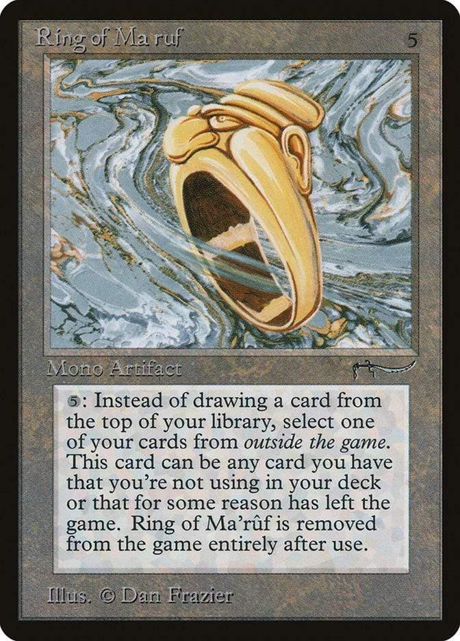 Magic: The Gathering MTG Single Ring of Ma'rûf [Arabian Nights]