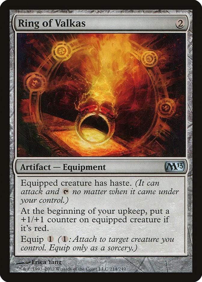 Magic: The Gathering MTG Single Ring of Valkas [Magic 2013]
