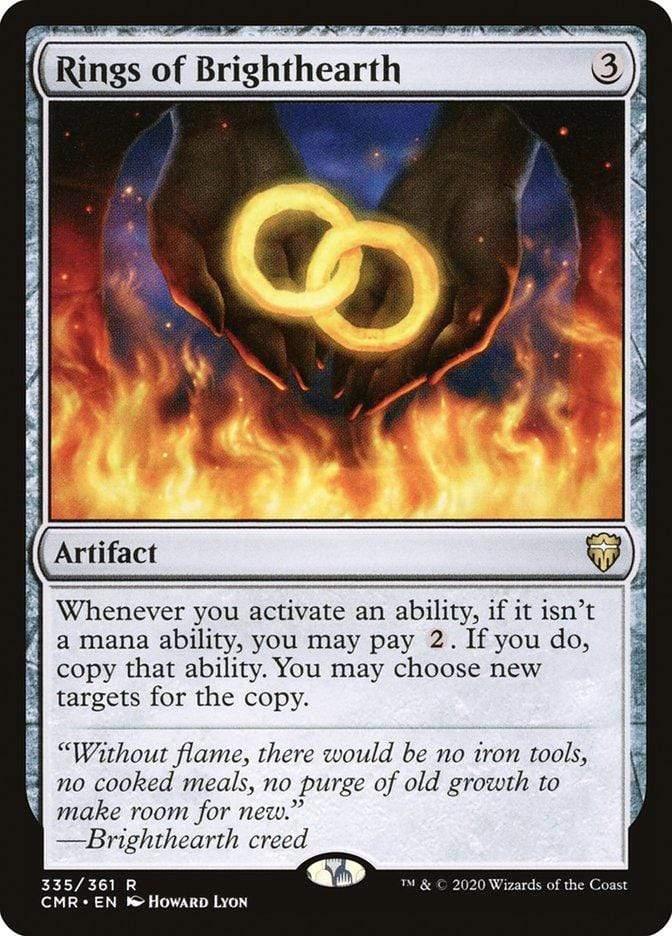 Magic: The Gathering MTG Single Rings of Brighthearth [Commander Legends]