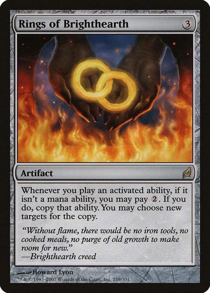Magic: The Gathering MTG Single Rings of Brighthearth [Lorwyn]