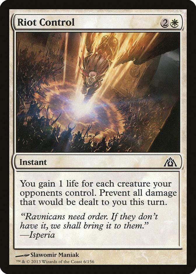 Magic: The Gathering MTG Single Riot Control [Dragon's Maze]