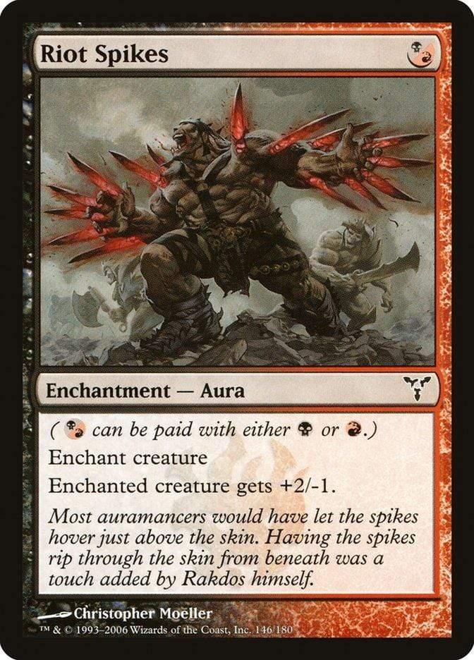 Magic: The Gathering MTG Single Riot Spikes [Dissension]