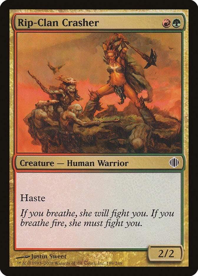 Magic: The Gathering MTG Single Rip-Clan Crasher [Shards of Alara]