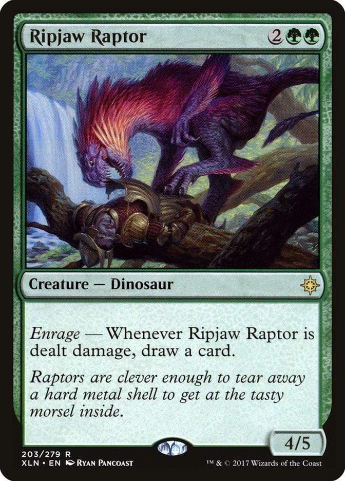 Magic: The Gathering MTG Single Ripjaw Raptor [Ixalan]