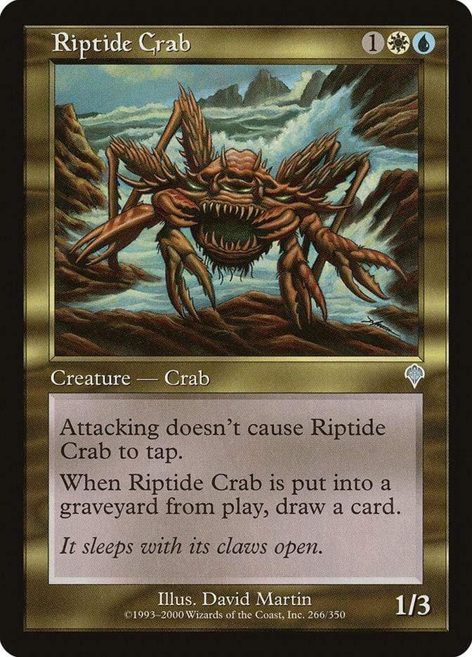 Magic: The Gathering MTG Single Riptide Crab [Invasion]