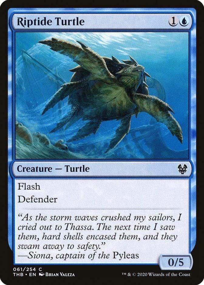 Magic: The Gathering MTG Single Riptide Turtle [Theros Beyond Death]