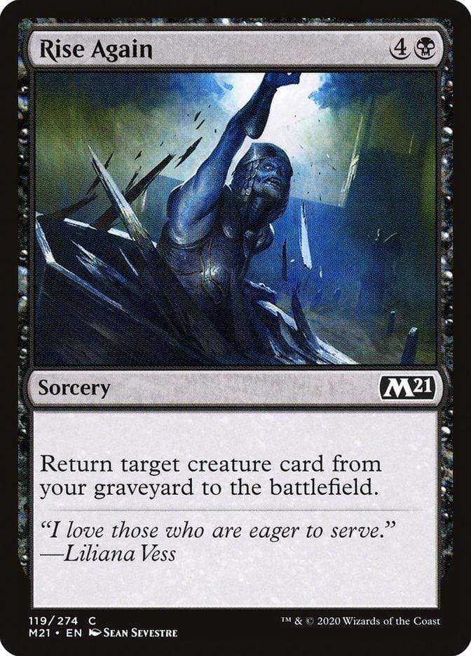 Magic: The Gathering MTG Single Rise Again [Core Set 2021]