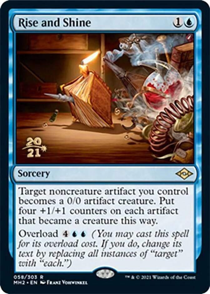 Magic: The Gathering MTG Single Rise and Shine [Modern Horizons 2 Prerelease Promos]