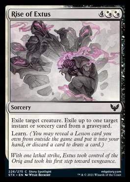 Magic: The Gathering MTG Single Rise of Extus [Strixhaven: School of Mages]