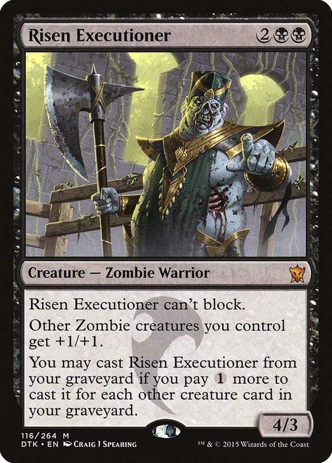 Magic: The Gathering MTG Single Risen Executioner [Dragons of Tarkir]