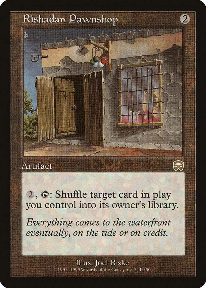 Magic: The Gathering MTG Single Rishadan Pawnshop [Mercadian Masques]