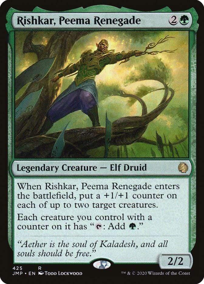 Magic: The Gathering MTG Single Rishkar, Peema Renegade [Jumpstart]