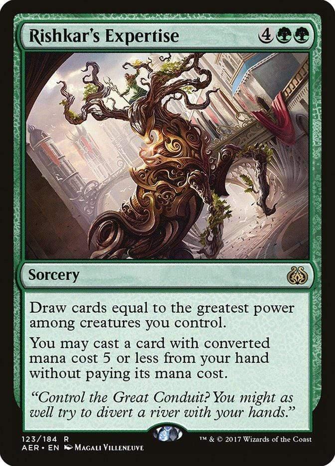 Magic: The Gathering MTG Single Rishkar's Expertise [Aether Revolt]