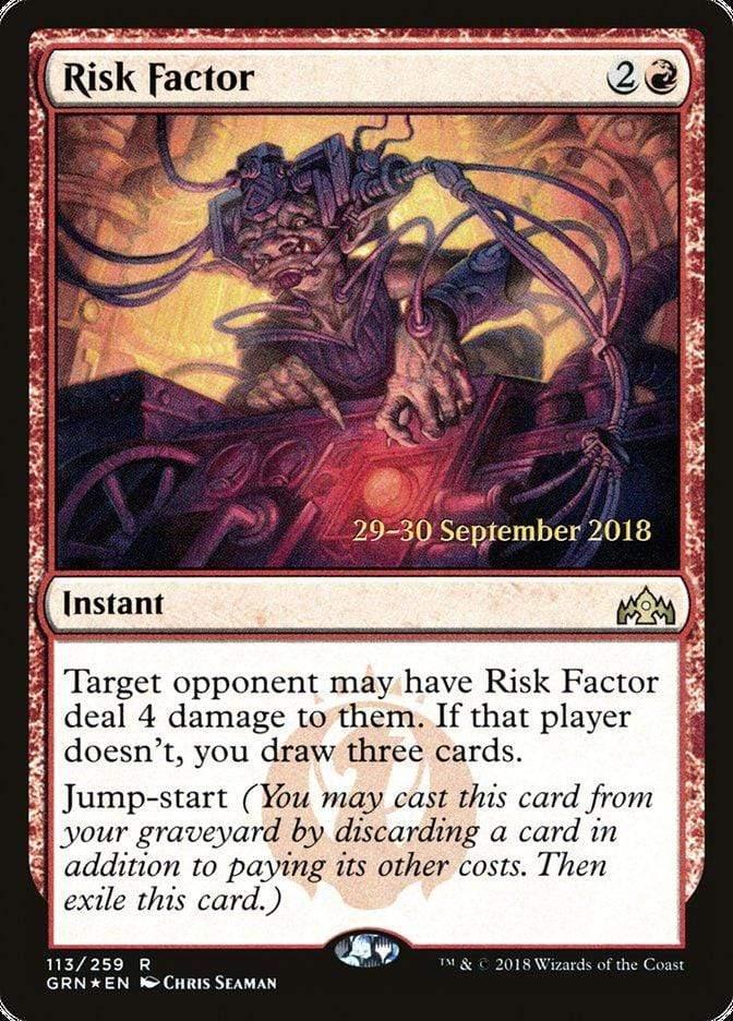 Magic: The Gathering MTG Single Risk Factor  [Guilds of Ravnica Prerelease Promos]