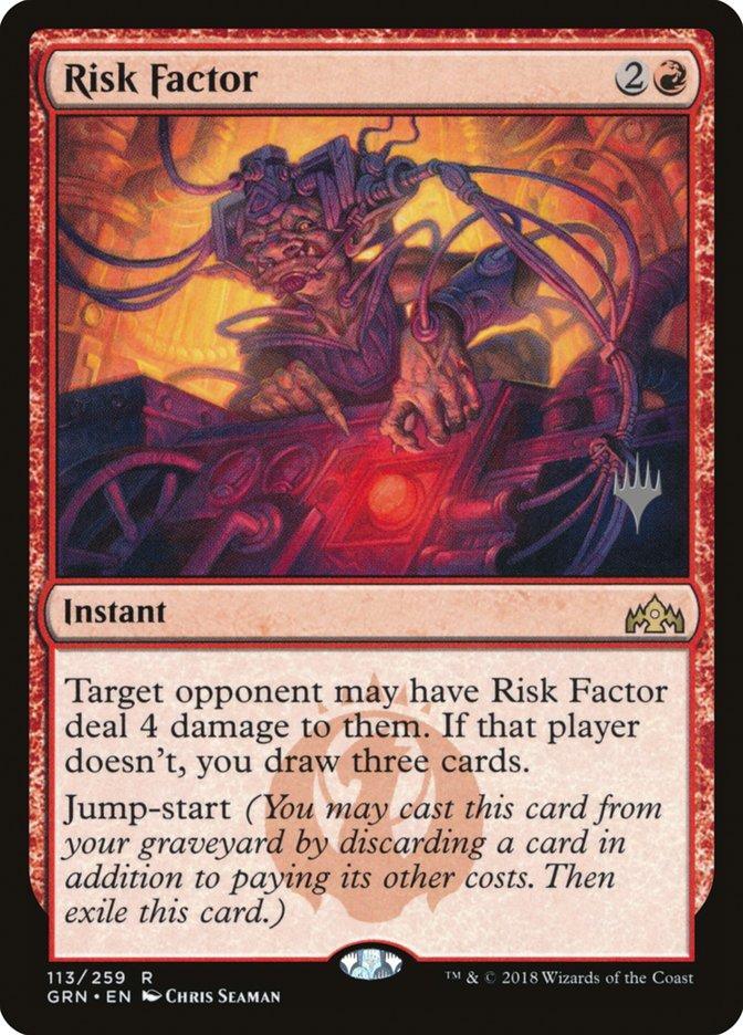 Magic: The Gathering MTG Single Risk Factor (Promo Pack) [Guilds of Ravnica Promos]