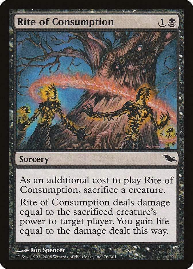 Magic: The Gathering MTG Single Rite of Consumption [Shadowmoor]