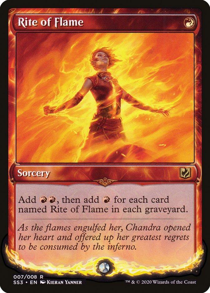 Magic: The Gathering MTG Single Rite of Flame [Signature Spellbook: Chandra]