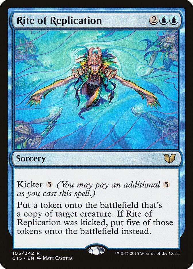 Magic: The Gathering MTG Single Rite of Replication [Commander 2015]