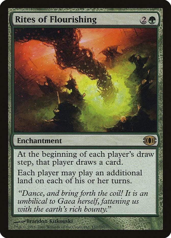 Magic: The Gathering MTG Single Rites of Flourishing [Future Sight]