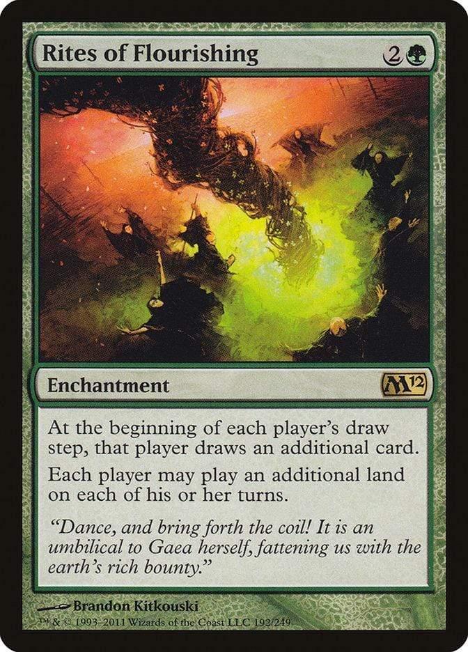 Magic: The Gathering MTG Single Rites of Flourishing [Magic 2012]