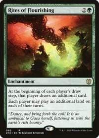 Magic: The Gathering MTG Single Rites of Flourishing [Zendikar Rising Commander]