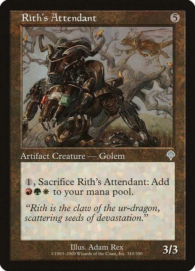 Magic: The Gathering MTG Single Rith's Attendant [Invasion]
