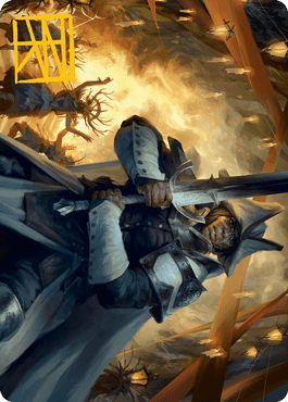 Magic: The Gathering MTG Single Ritual Guardian Art Card (Gold-Stamped Signature) [Innistrad: Midnight Hunt Art Series]