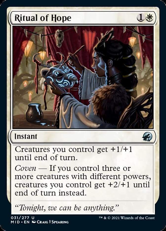 Magic: The Gathering MTG Single Ritual of Hope [Innistrad: Midnight Hunt]