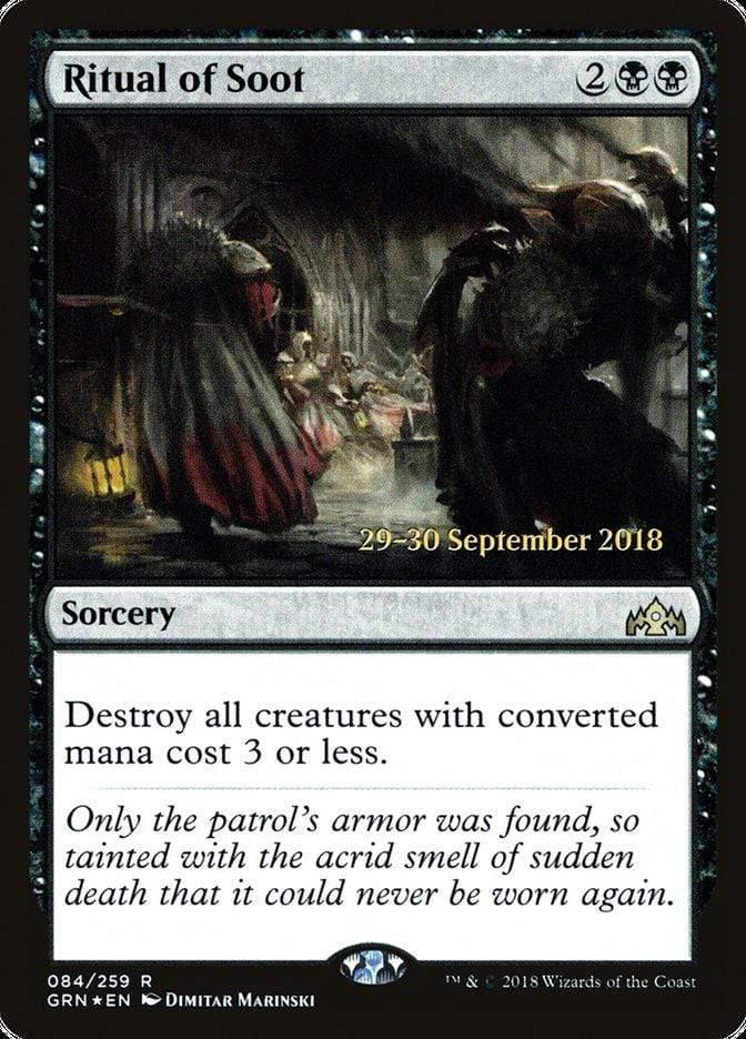 Magic: The Gathering MTG Single Ritual of Soot  [Guilds of Ravnica Prerelease Promos]
