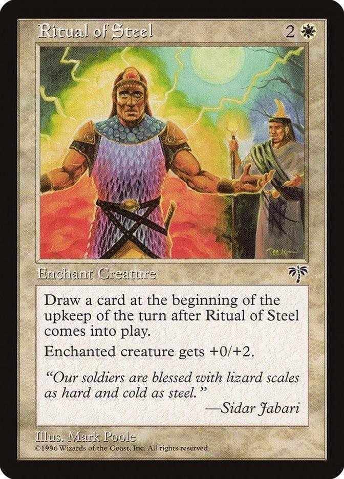 Magic: The Gathering MTG Single Ritual of Steel [Mirage]