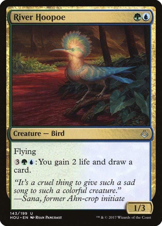 Magic: The Gathering MTG Single River Hoopoe [Hour of Devastation]
