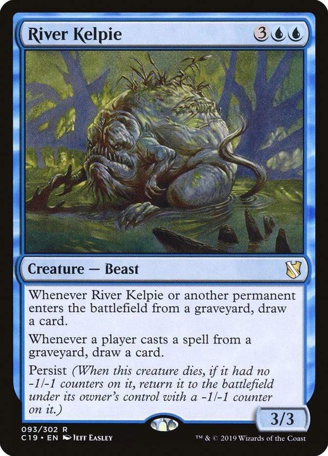 Magic: The Gathering MTG Single River Kelpie [Commander 2019]
