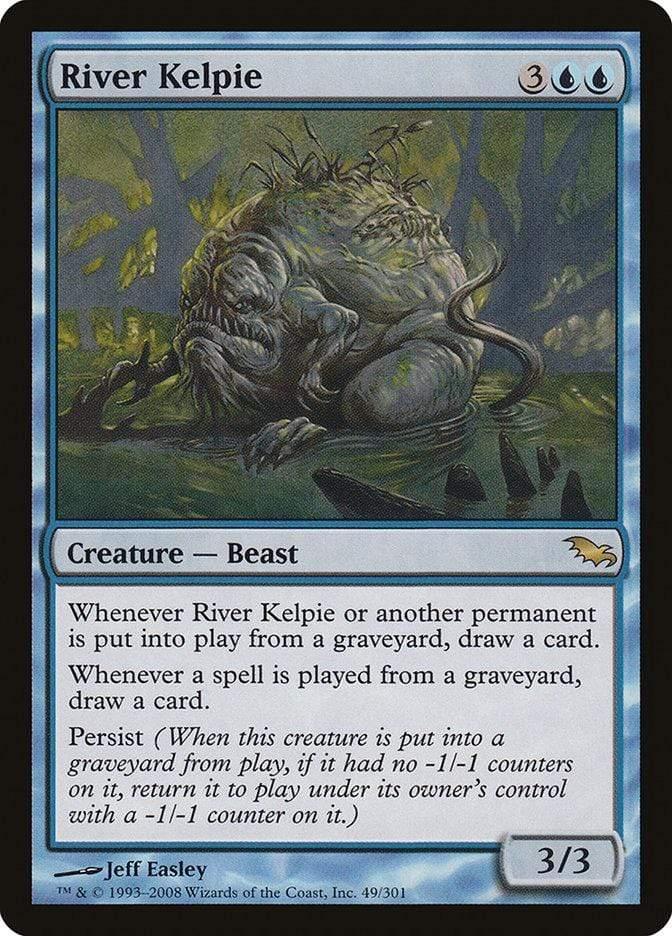 Magic: The Gathering MTG Single River Kelpie [Shadowmoor]