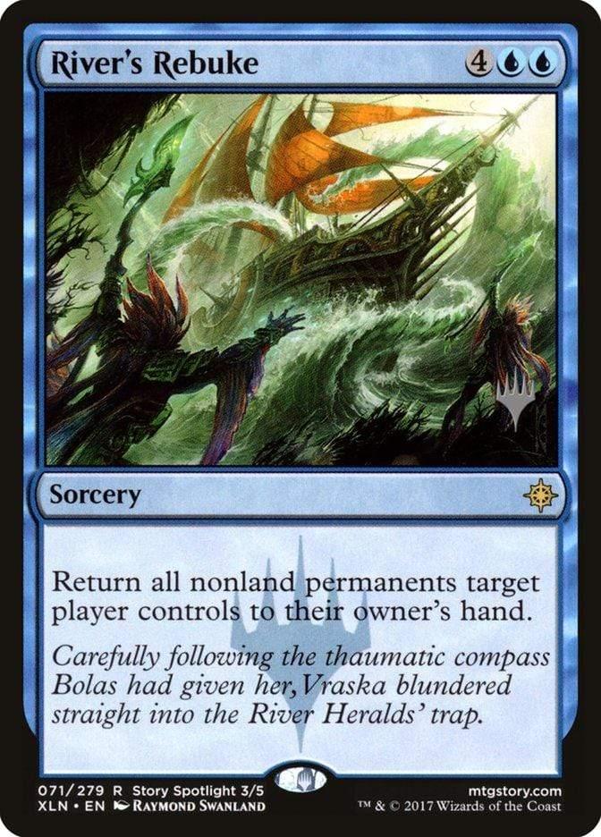 Magic: The Gathering MTG Single River's Rebuke (Promo Pack) [Ixalan Promos]