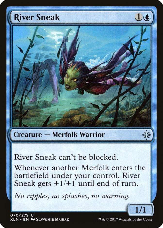 Magic: The Gathering MTG Single River Sneak [Ixalan]