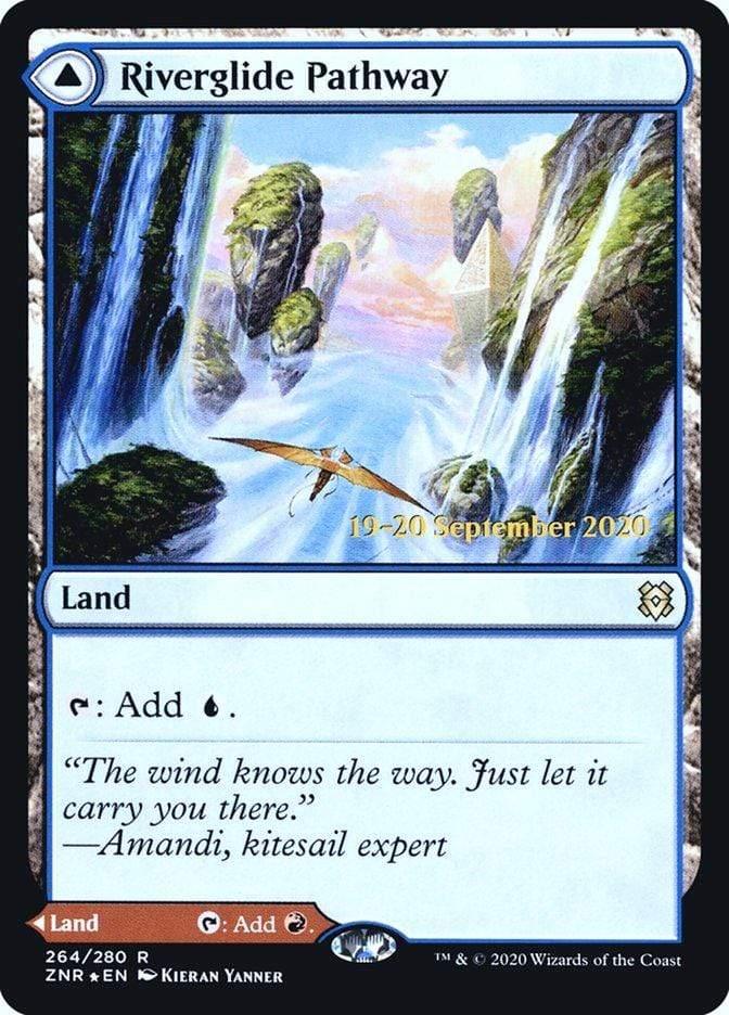 Magic: The Gathering MTG Single Riverglide Pathway // Lavaglide Pathway [Zendikar Rising Prerelease Promos]