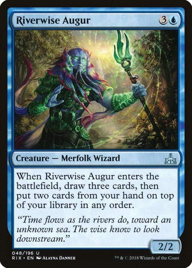 Magic: The Gathering MTG Single Riverwise Augur [Rivals of Ixalan]