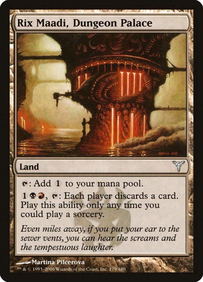 Magic: The Gathering MTG Single Rix Maadi, Dungeon Palace [Dissension]