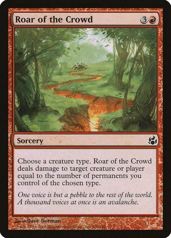 Magic: The Gathering MTG Single Roar of the Crowd [Morningtide]